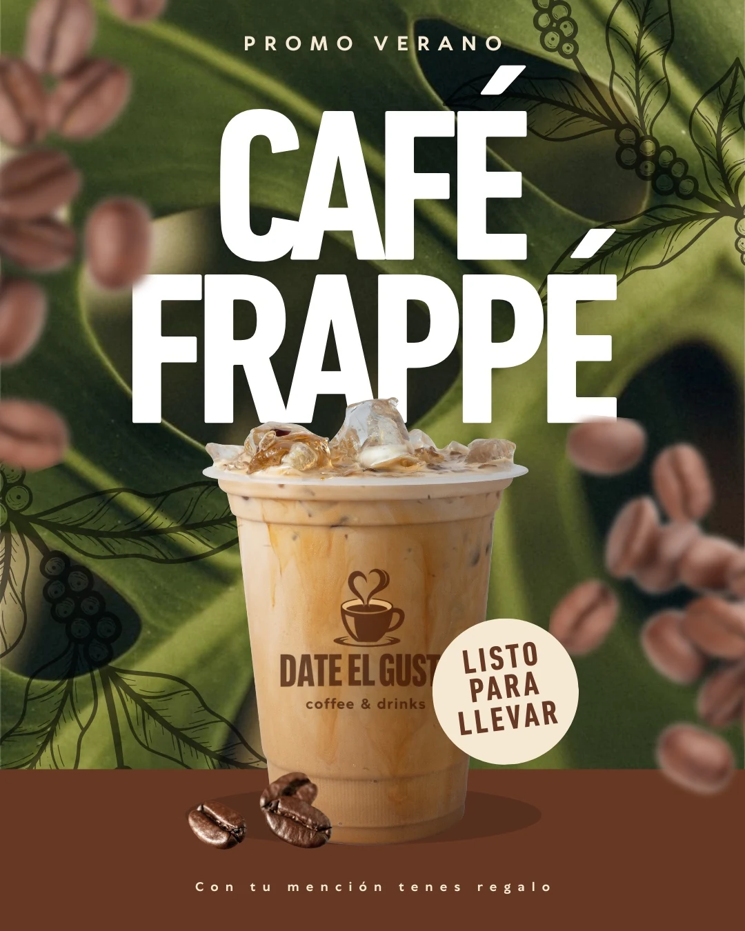 Publicación de café frappé de Date el Gusto
